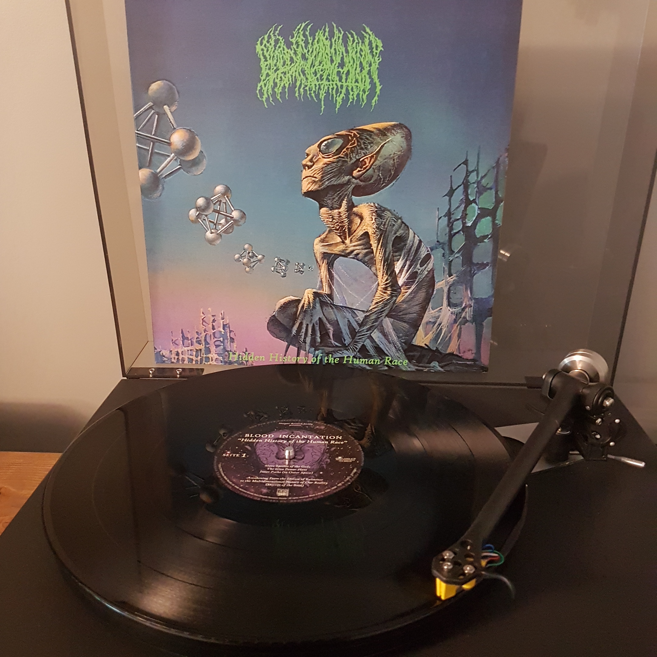 Garanti sfærisk Gå tilbage BLOOD INCANTATION – HIDDEN HISTORY OF THE HUMAN RACE LP (Century Media  Records) - Swallowed In Black